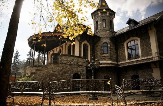The Știrbey Castle, Sinaia, Romania, Romania